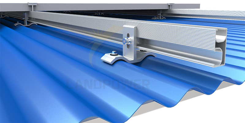corrugated metal roof solar mounting corrugated metal roof solar mounting