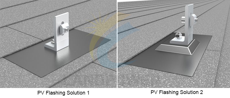 Solar roof flashing kits Solar roof flashing kits