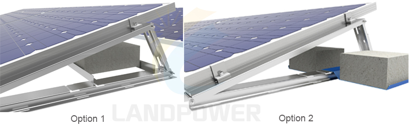 flat roof solar mounting flat roof solar mounting