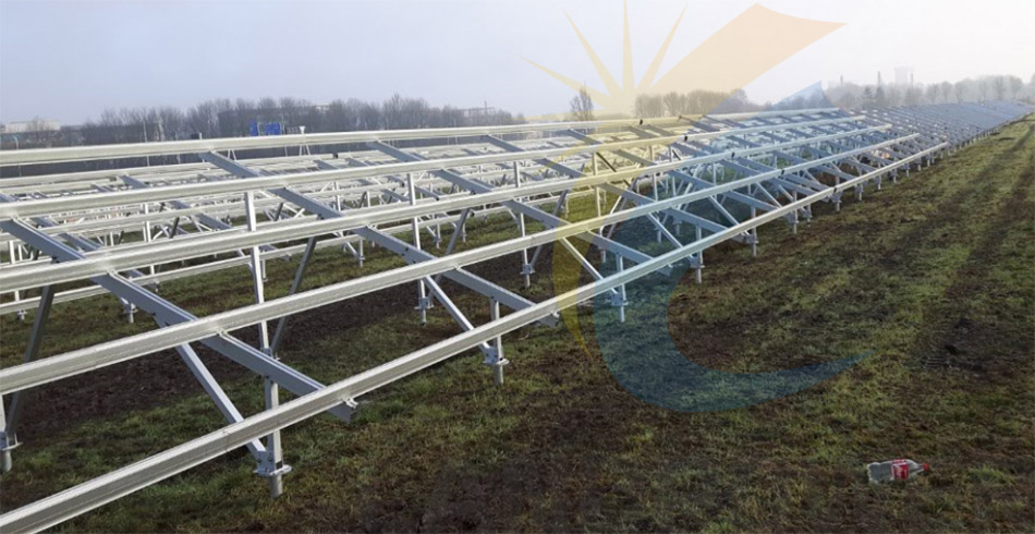 ALUMINUM GROUND MOUNTING STRUCTURE ALUMINUM GROUND MOUNTING STRUCTURE
