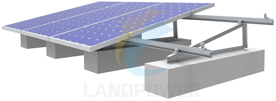 triangle flat roof solar mounting triangle flat roof solar mounting
